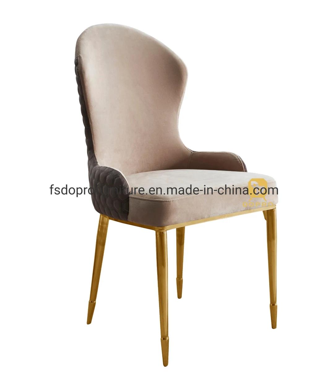 Dining Table Set 2021 New Hotsale Dining Chair Design Dopro Metal Factory