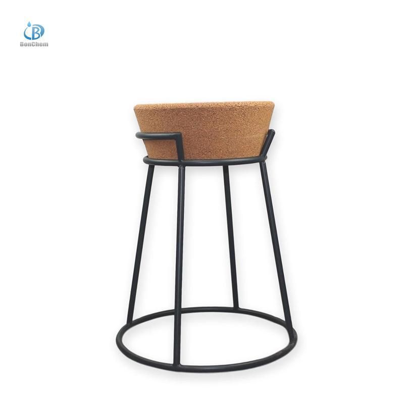 Rustic Industrial Upgrade Metal Frame Counter Cafe Home Kitchen High Bar Stool Tall Cork Bar Chair