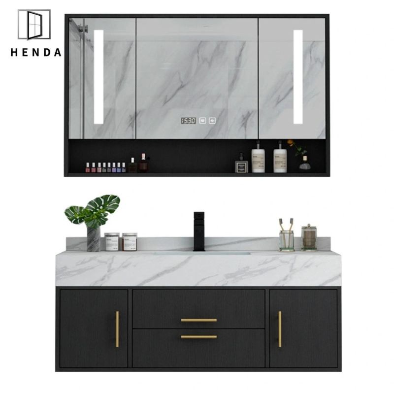 Modern Style Bathroom Furniture Vanity Wall Cabinet Smart Mirror