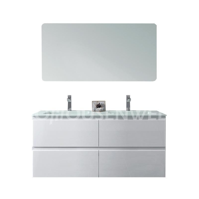 Matt Gloss Bathroom Cabinet Laminated Bathroom Vanity Melamine Bathroom Furniture