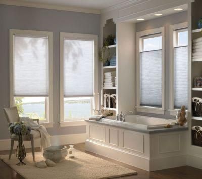 Blackout Window Blinds Top Down Bottom up Cordless Cellular Shades Honeycomb Blinds for Bathroom Kitchen Windows Doors