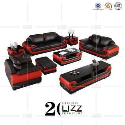 Modern Italian Style Modular Home Living Room Furniture Geniue Leather Recliner Leisure Corner Sofa