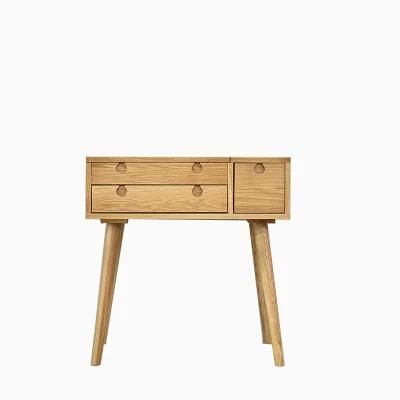 Nordic Storage Dressing Table Simple and Modern Solid Wood Dressing Table 0037