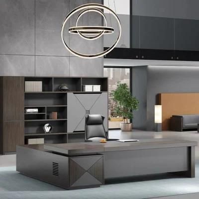 High End Luxury L Shape Modern CEO Office Desk (SZ-OD719)