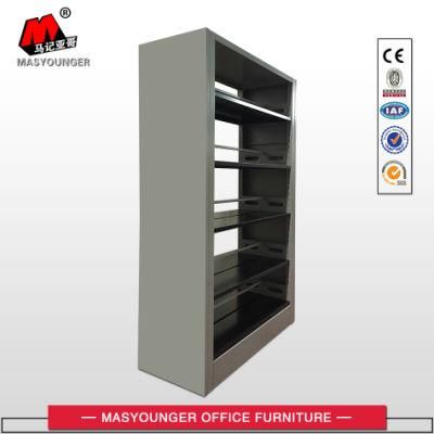 Metal Office Storage Shelf, 5 Layers Storage Space, Single Side