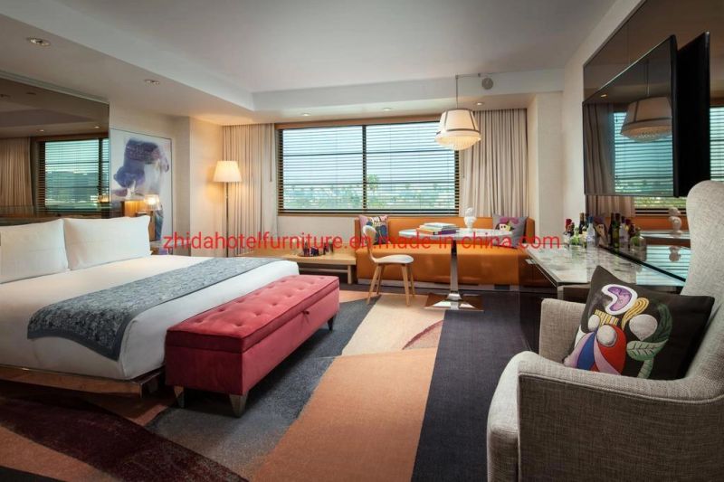 5 Star Modern Luxury Commercial Hospitality Hotel Bed Room Hilton Hotel Bedroom Furniture