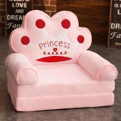 Wholesale Cute Children&prime;s Baby Sofa Cartoon Animal Mini Baby Chair Lazy Seat Stool Birthday Gift Foldable Sofa Chair