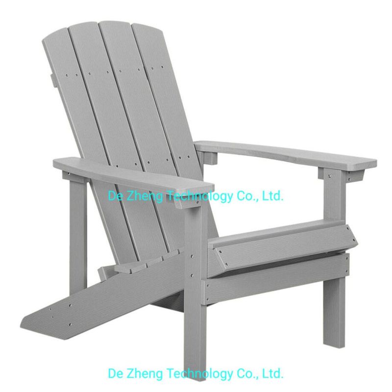 Luxury Modern Teak Polywood Adirondack Chair Garden Wood Poolside Garden Outdoor Furniture