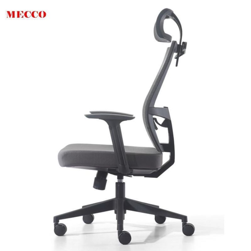 Stable Quality Desk Chair Simple Design High Back Mesh Chair with Hanger Office Chair