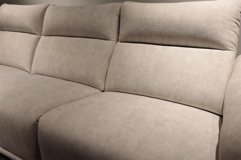 Modern Simple Design Sectional Sofa High Quality Linen Fabric Sofa for Living Room