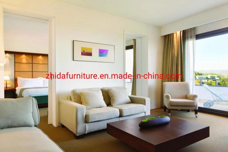 Cherry Veneer Finishing Hotel Bedroom Mass Customization Furniture