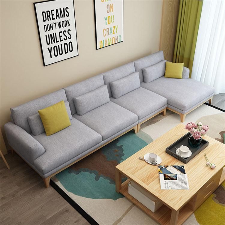 Latest Design Couch Living Room Sofa Fabric Modern for Sale