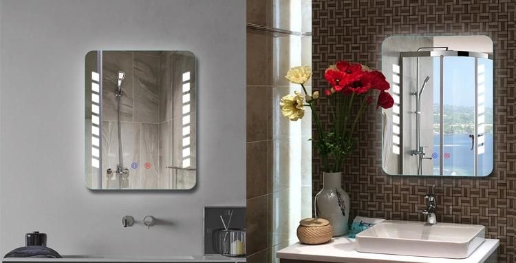 Newest Wall-Mounted LED Bathroom Mirror for Home Decorations