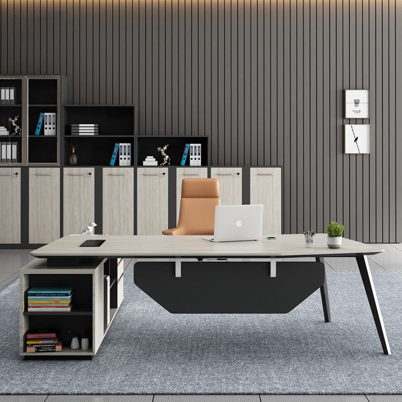 Simple Design Melamine Executive Modern Style Office Desk