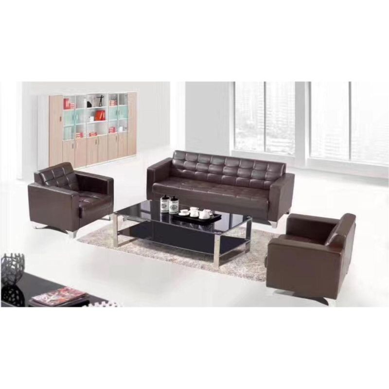 Hot Sale Home Furniture 4 Seater Living Room Fabric Sofa Set (SZ-SF826)