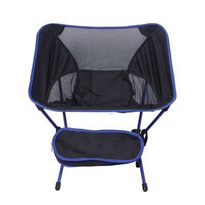 Folding Camping Portable Fishing Foldable Chairs Outdoor Beach Aluminum Moon Camp Hiking Compact Camping Lightweight Chair