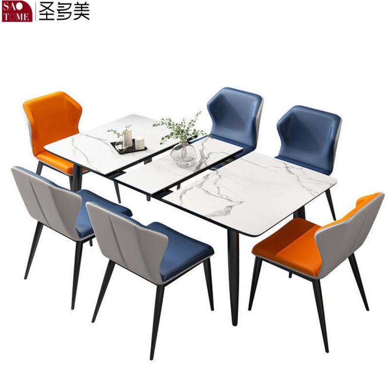 Modern Butterfly Extension High Gloss Dining Table