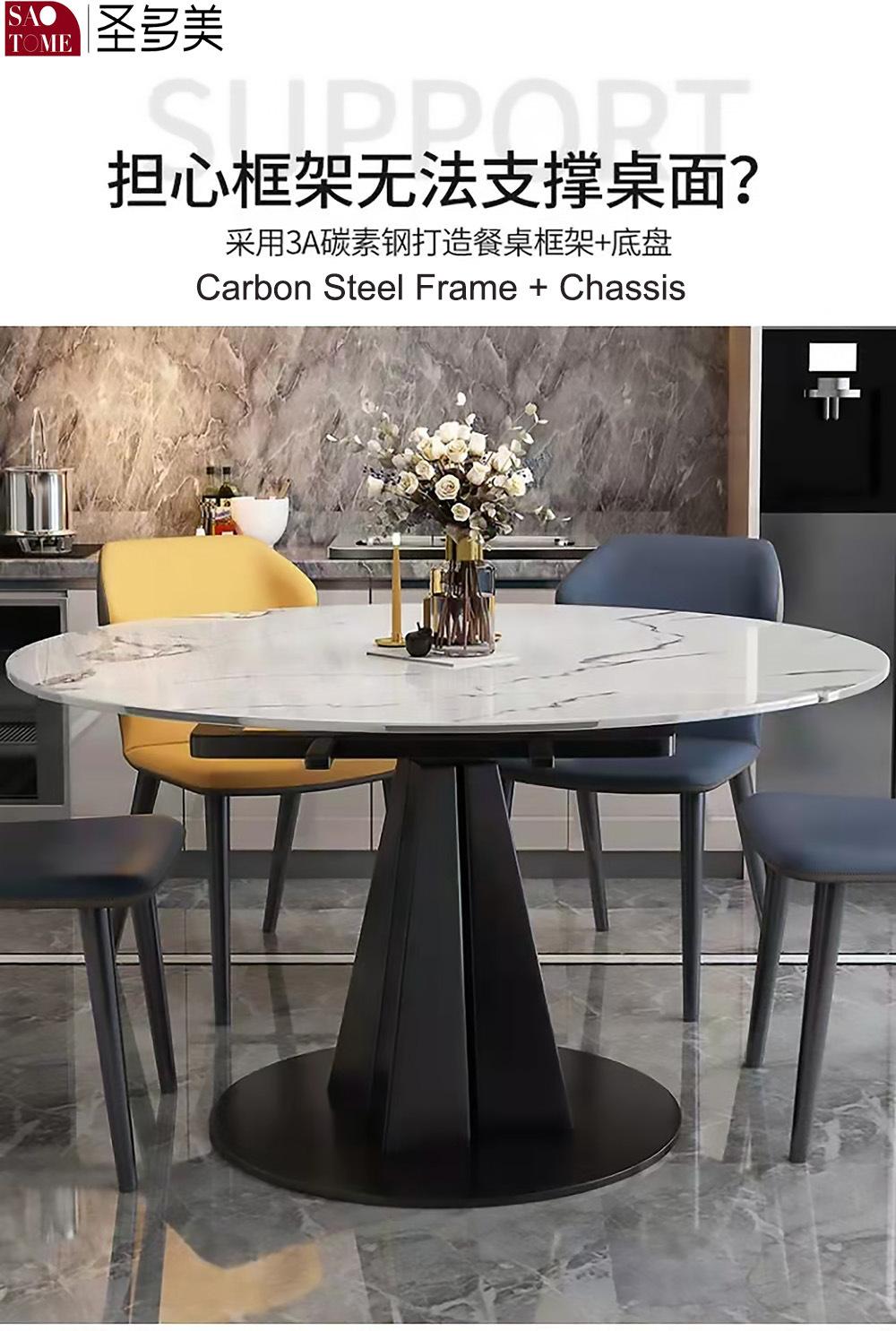 Dining Room Furniture Easy Adjustable Slate Dining Table