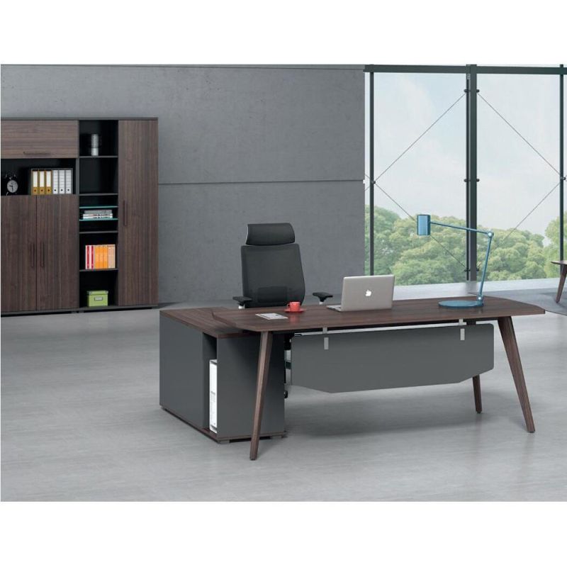 New Arrival L Shape Manager Desk Modern Office Table