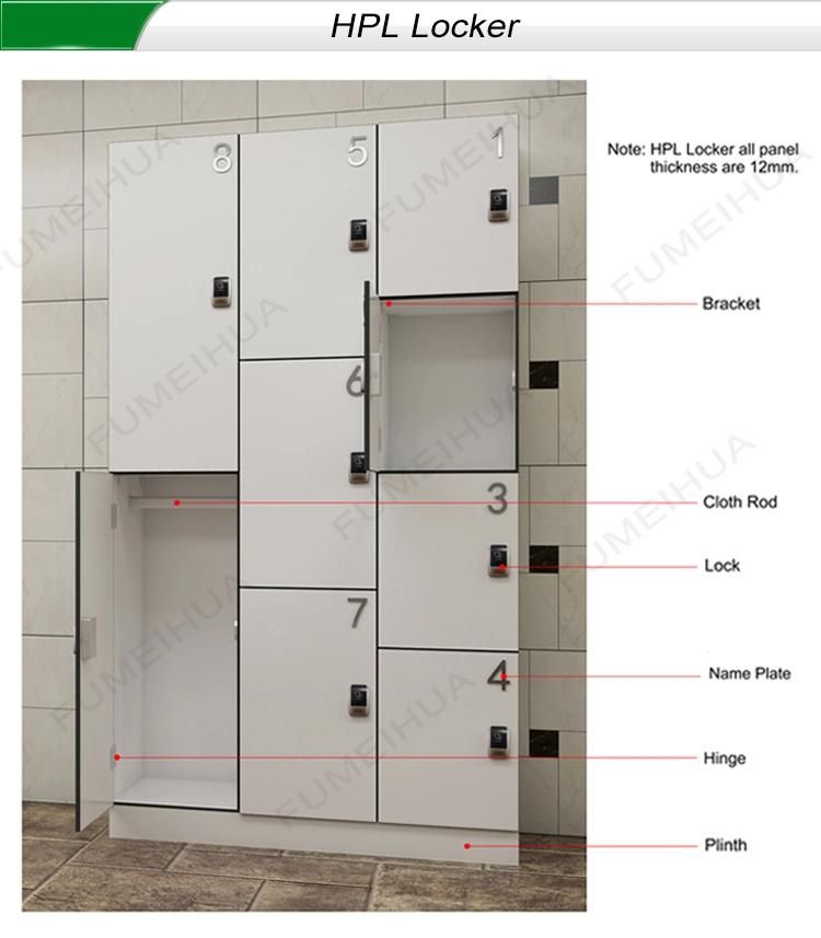 HPL Locker Compact Storage HPL Hospital Change Clothes Locker