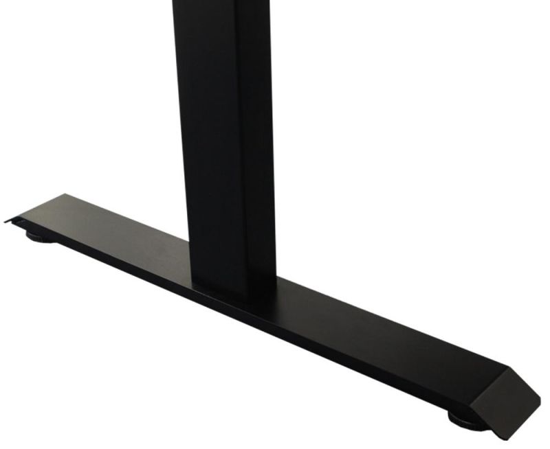 Noiseless Hand Crank Height Adjustable Standing Desk Frame for Computer