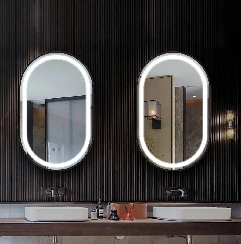 Top Selling Wall-Mounted Oval LED Bathroom Mirror