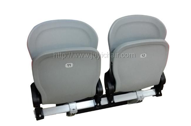 Blm-4708 Chrome Legs Heavy Duty Football Basketball Stadium Chairs Sports Seating Outdoor Plastic Seats