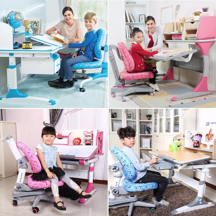 Bone Protective Kids Bedroom Ergonomic Study Table Nursery Furniture