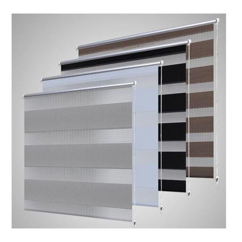 New Design Motorized Electric Control Zebra Blinds