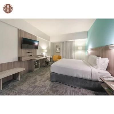 Modern American Hotel Furniture Set HPL Hotel Bed Room Furniture