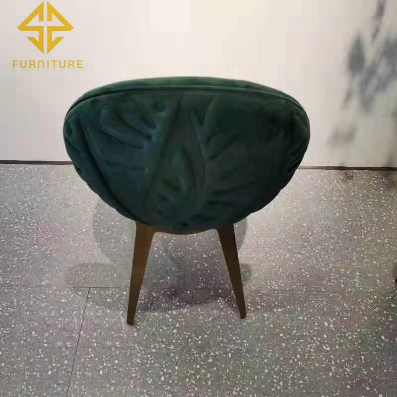 Foshan New Arrival Amazing Frame Black Velvet Movable Cushion Hotel Wedding Chair