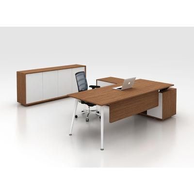 Luxury Melamine Wooden Executive Veneer Modern Office Desk for Manager Table