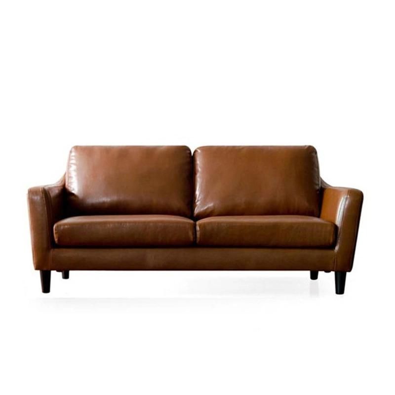 Modern Furniture Chinese Home Living Room Chesterfield Leather Sofa