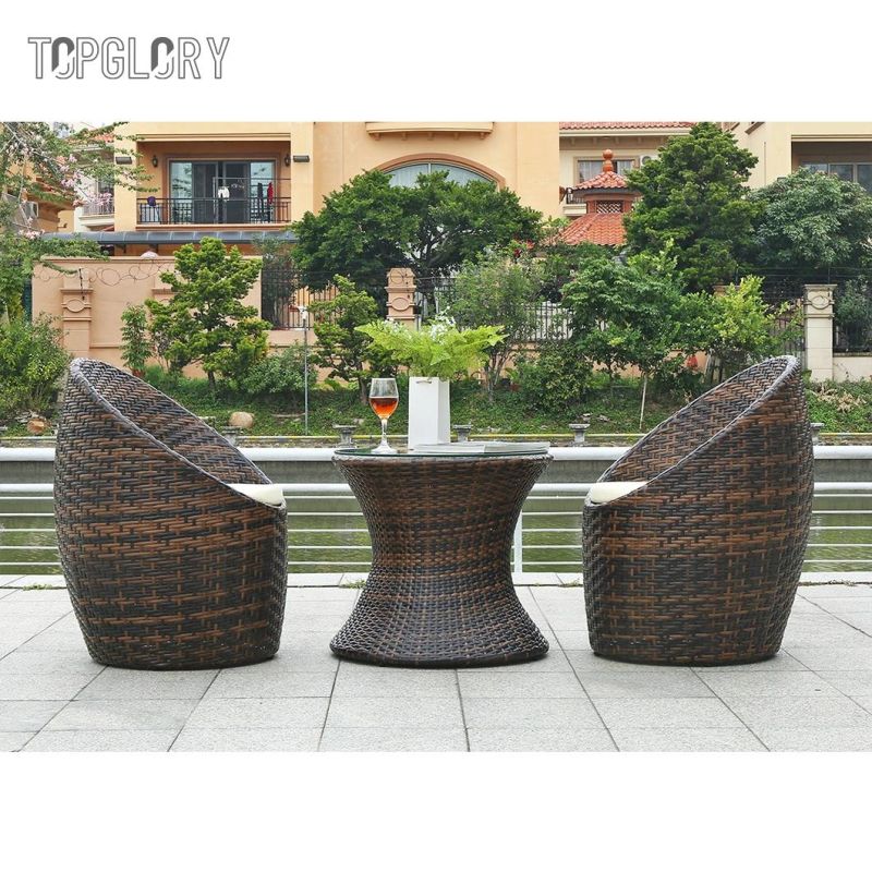 Balcony Table Tea Coffee Table Leisure Outdoor Courtyard Rattan Chair