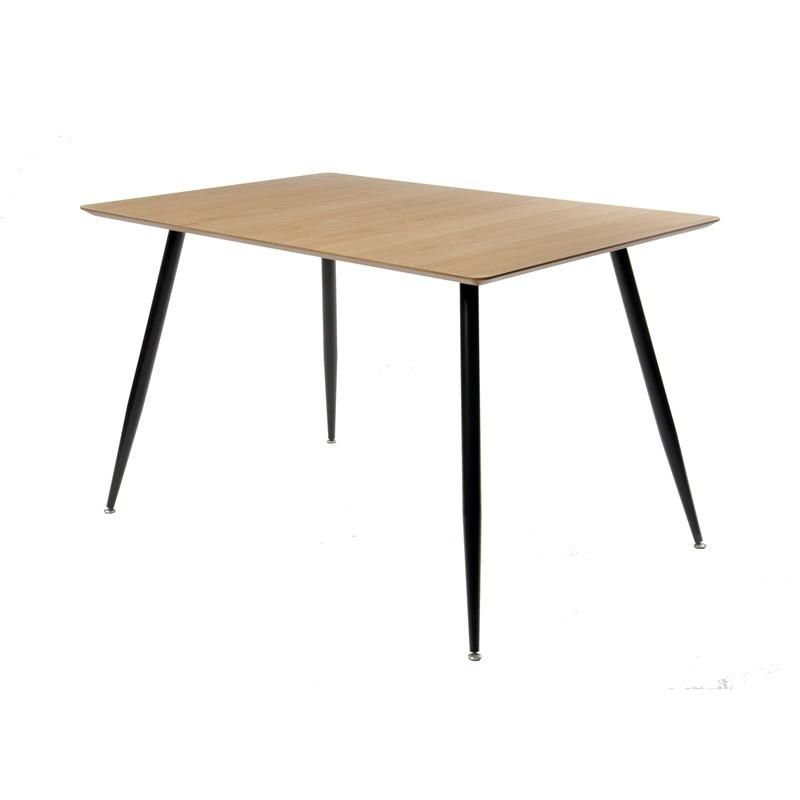 Household Modern Wooden Minimalist MDF Tabletop Dining Table for Kitchen Hotel Restaurant