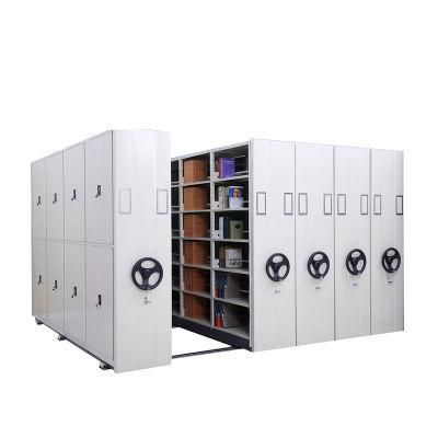 High Density Mobile Storage DIY Mobile Shelving for Library