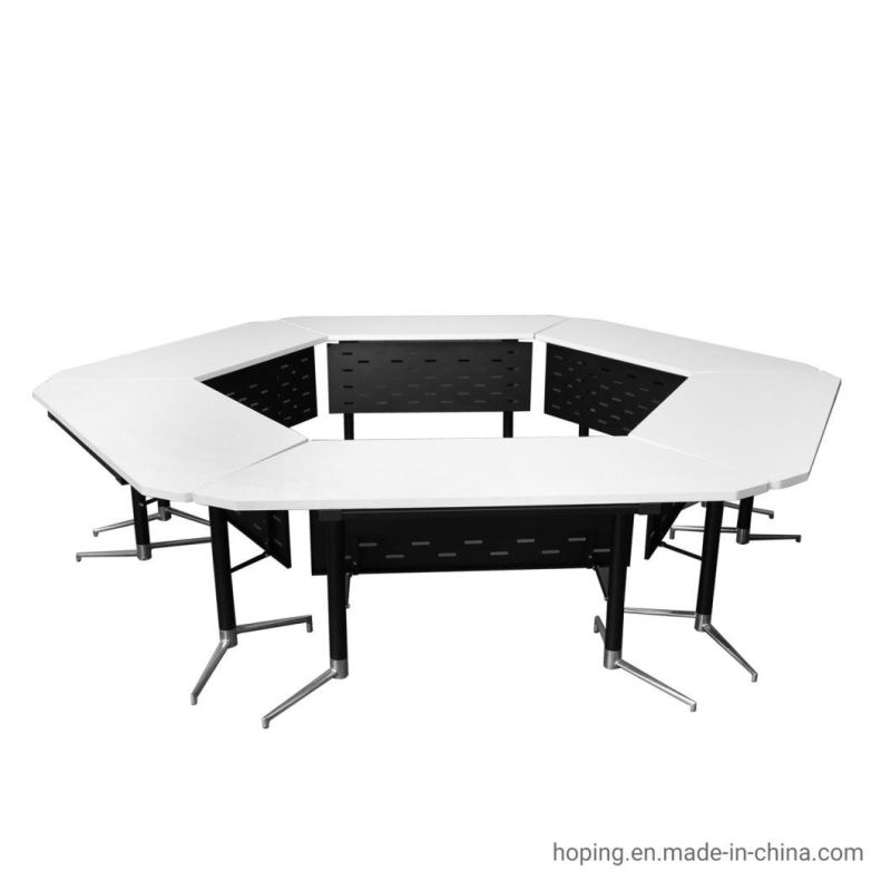 Modern Boardroom Training Room Hot Sale Glossy MDF Baking Paint High End Conference Table