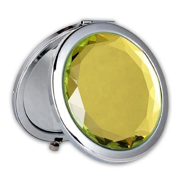 Apple Shape Single Sider Stainless Steel Pocket Mirror