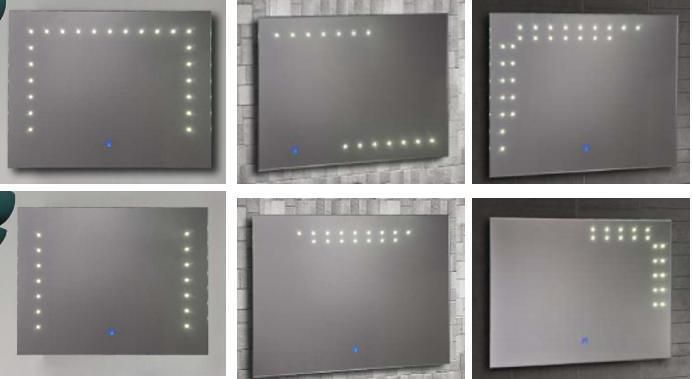 New Design Adjustable LED Bathroom Wall Mirror with Light