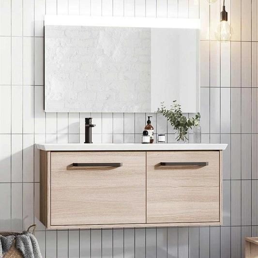 42inch Hangzhou Factory Sale High Quality Bathroom Cabinet with Large Storage & LED Smart Mirror