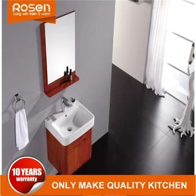 Modern Professional Design Wall Mounted Melamine Hanging Wall Bathroom Vanity