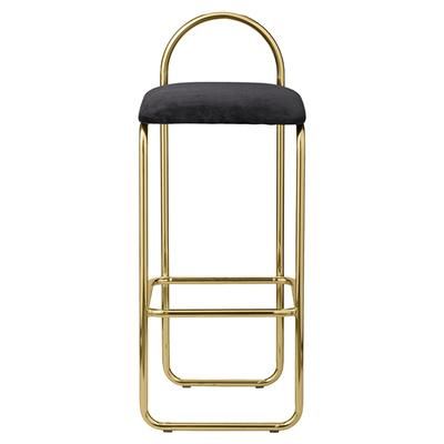 Factory Customized Home Furniture Modern Metal Steel Base Bar Chairs