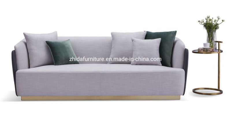 Zhida Leisure Home Furniture Fabric Living Room Sofa