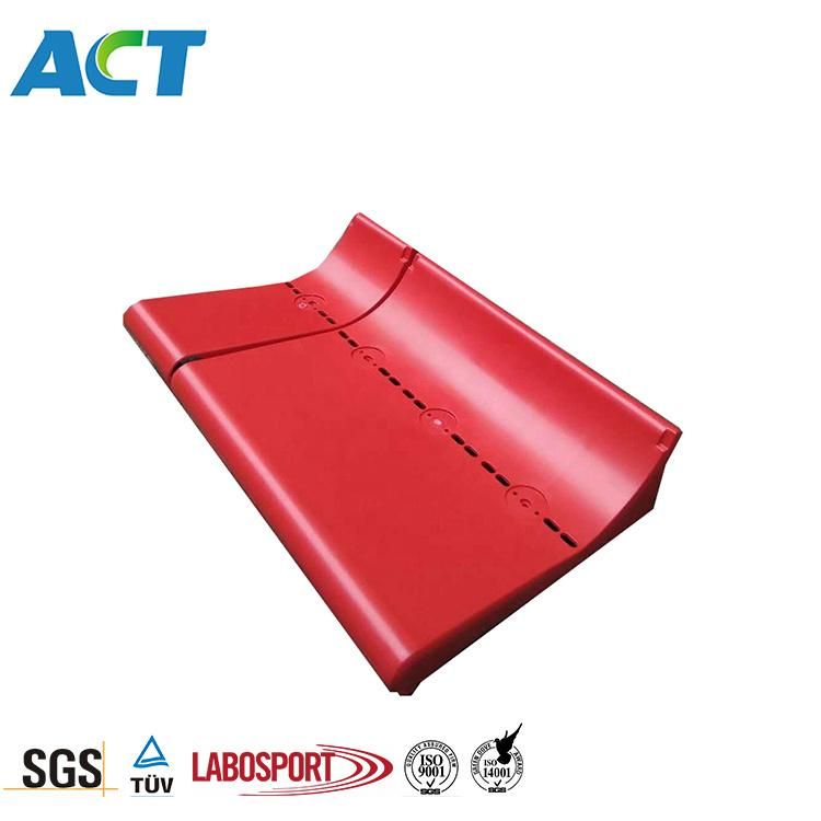 Low Back Plastic Molded Stadium Seat for School, Spectator Bleacher Seats