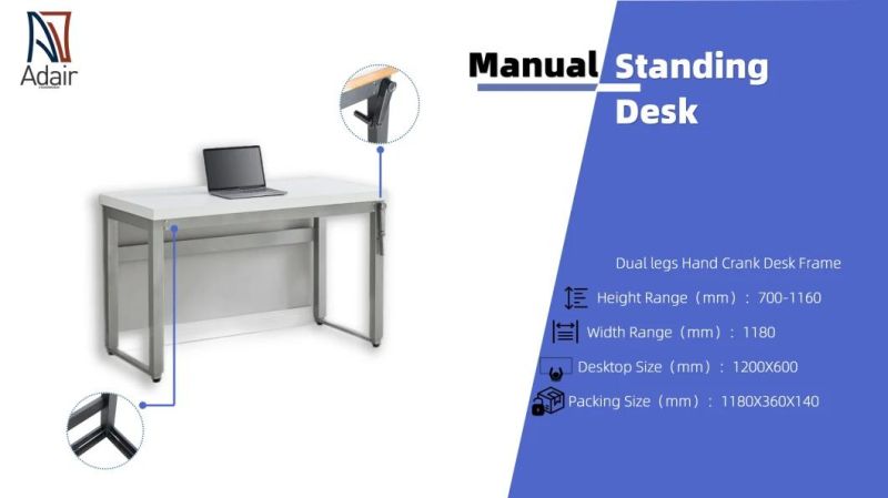 Modern Computer Laptop Stand Executive Adjustable Standing Office Desk