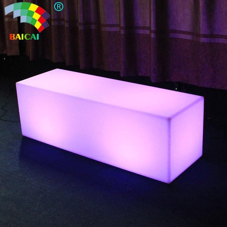 LED Bar Lounge Furniture with Light Color Change & Remote Control