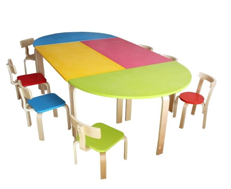 Kindergarten School Furniture Kid Table Wooden Child Chiars Children Furniture Sets