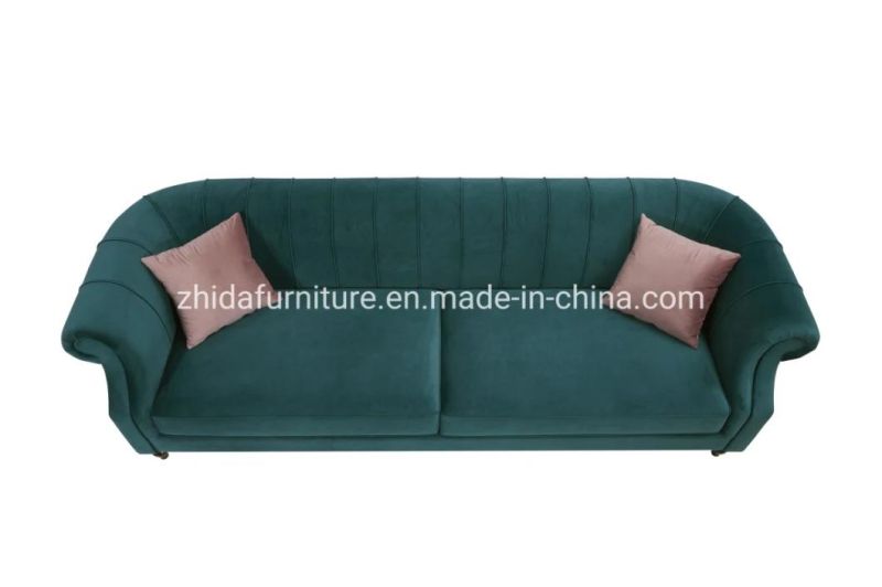 Comtemporary Luxury But Modern Home Living Room Muster Fabric Furniture Set Sofa