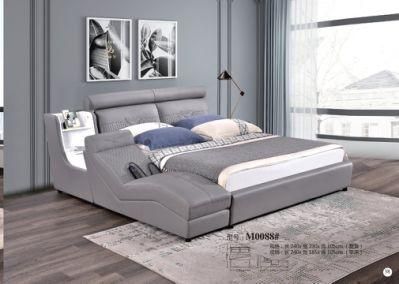 Popular Modern Design Home Furniture Kind Size Bed