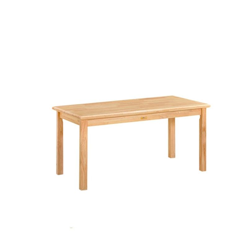 Kindergarten Children Table, Preschool Furniture Table, Kids Rectangle Wooden Table